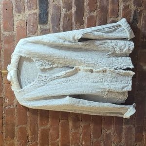 La Bottega di Brunella Jacket  pale grey/beige